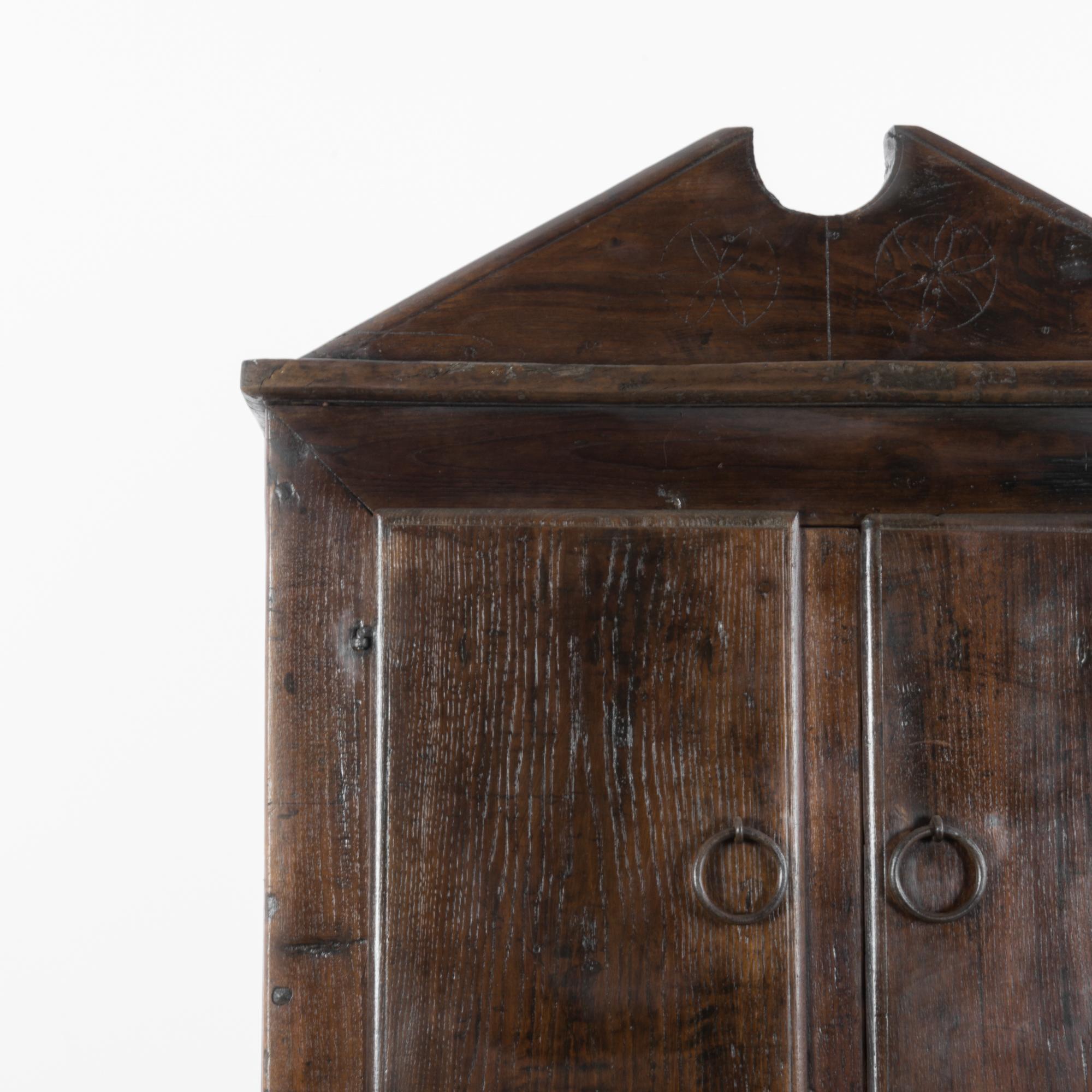 Antique Spanish Wooden Cabinet 5