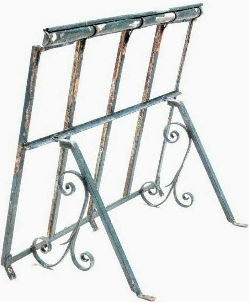 iron awning