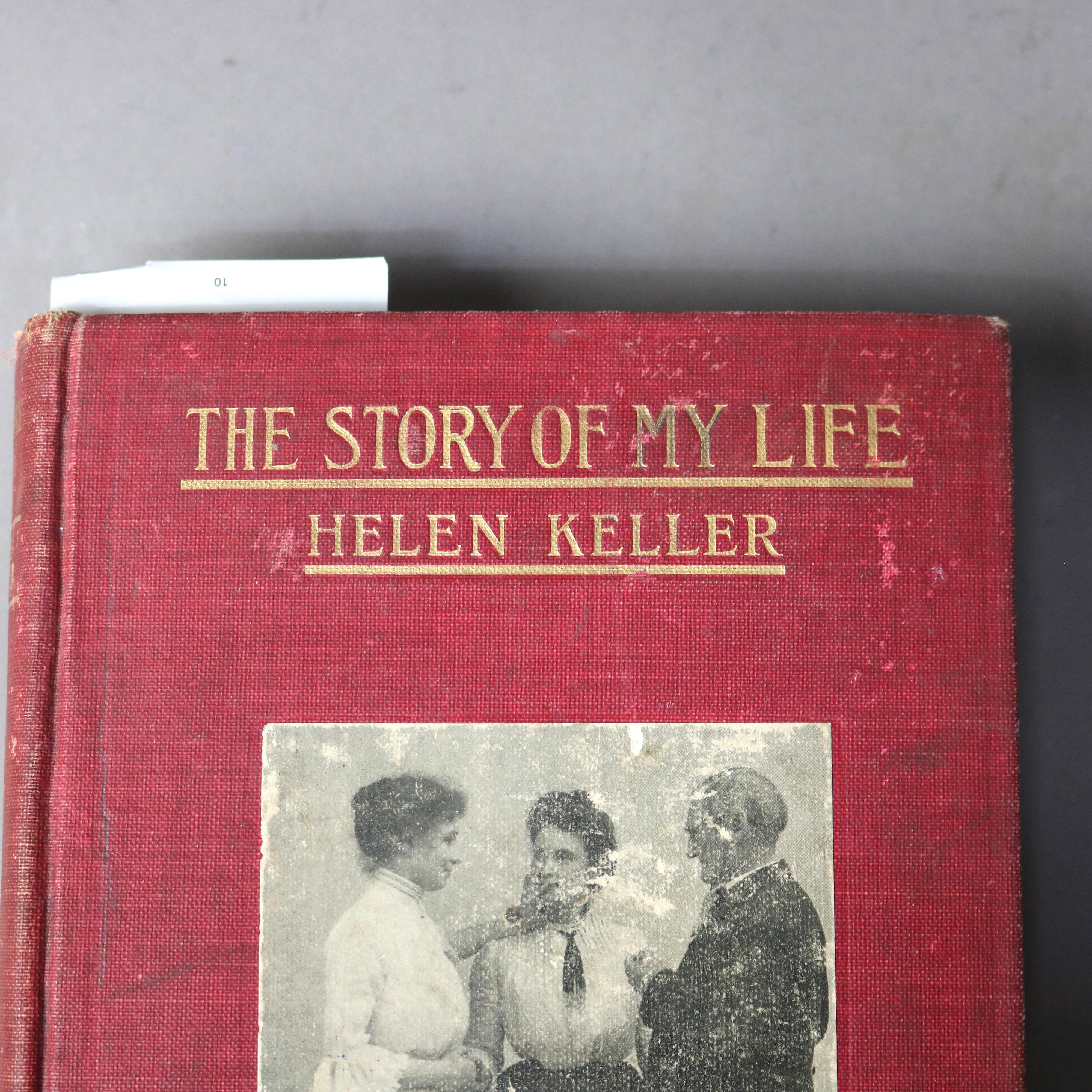 20ième siècle Antiquités Edition spéciale de The Story Of My Life d'Helen Keller C1903 en vente