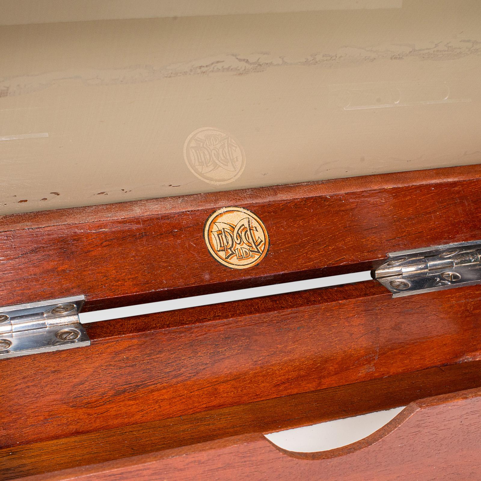 Antiquité - Commode de collectionneur de spécimens, anglaise, coffret d'artiste, édouardienne en vente 4