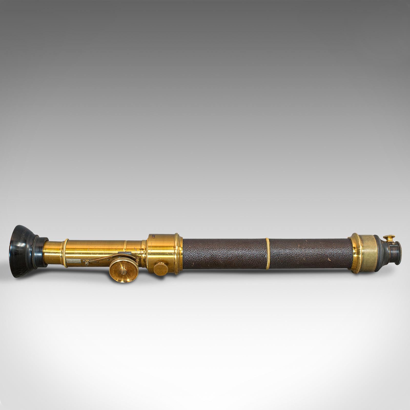 Victorian Antique Spectrometer, French, Brass, Scientific Instrument, J G Hofmann, 1860