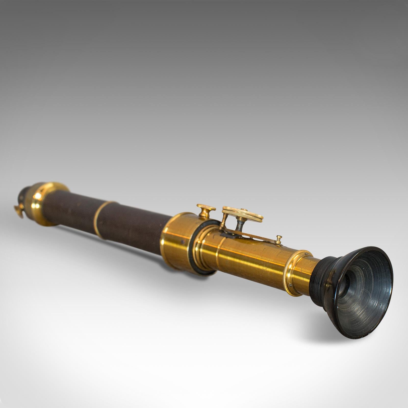 Antique Spectrometer, French, Brass, Scientific Instrument, J G Hofmann, 1860 In Good Condition In Hele, Devon, GB