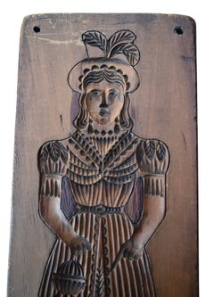 Antique Speculoos / gingerbread Mold – 19th Century