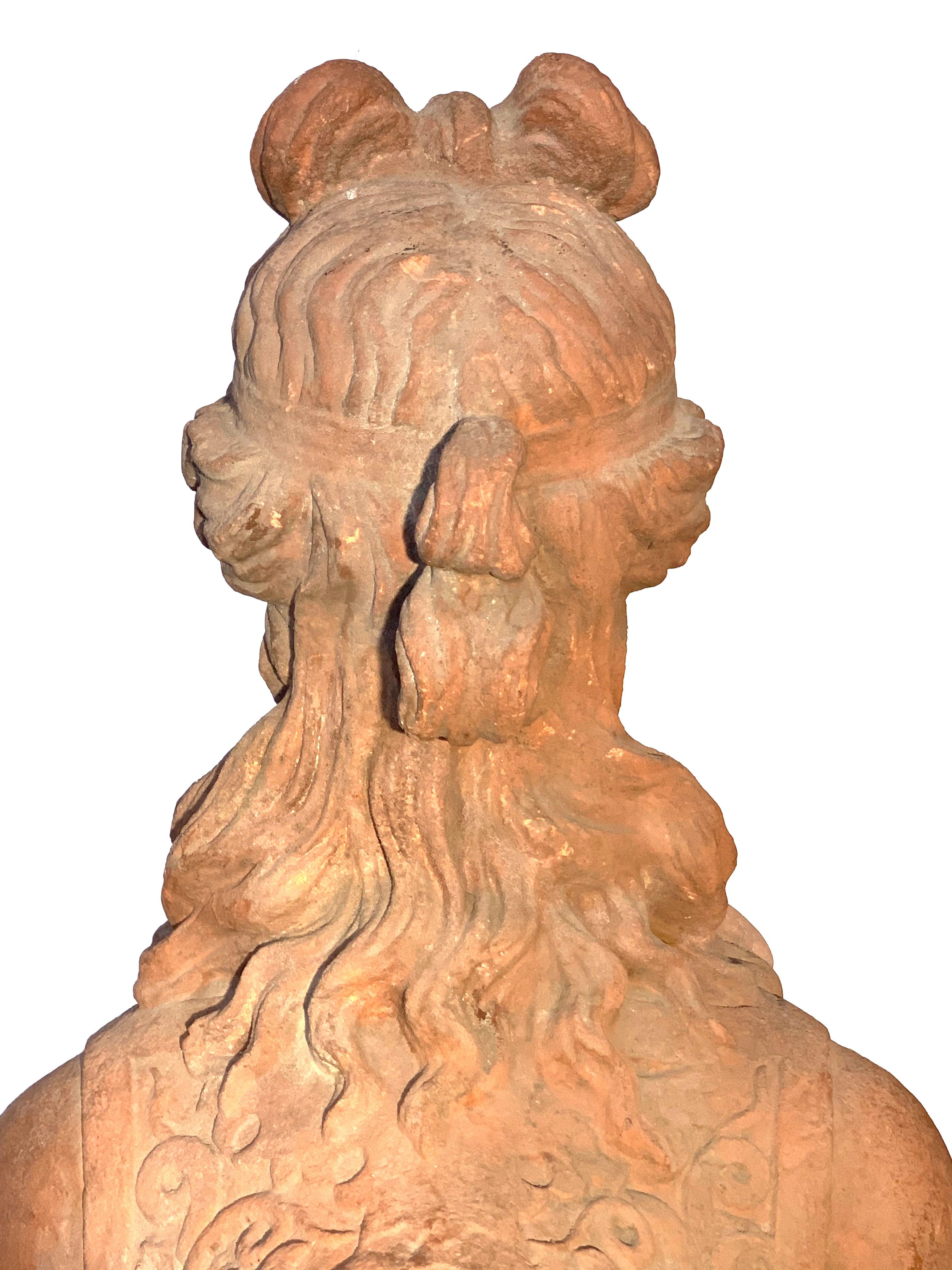 Antike Sphinx 1833 Felix Austin England Gargen Skulptur im Angebot 6