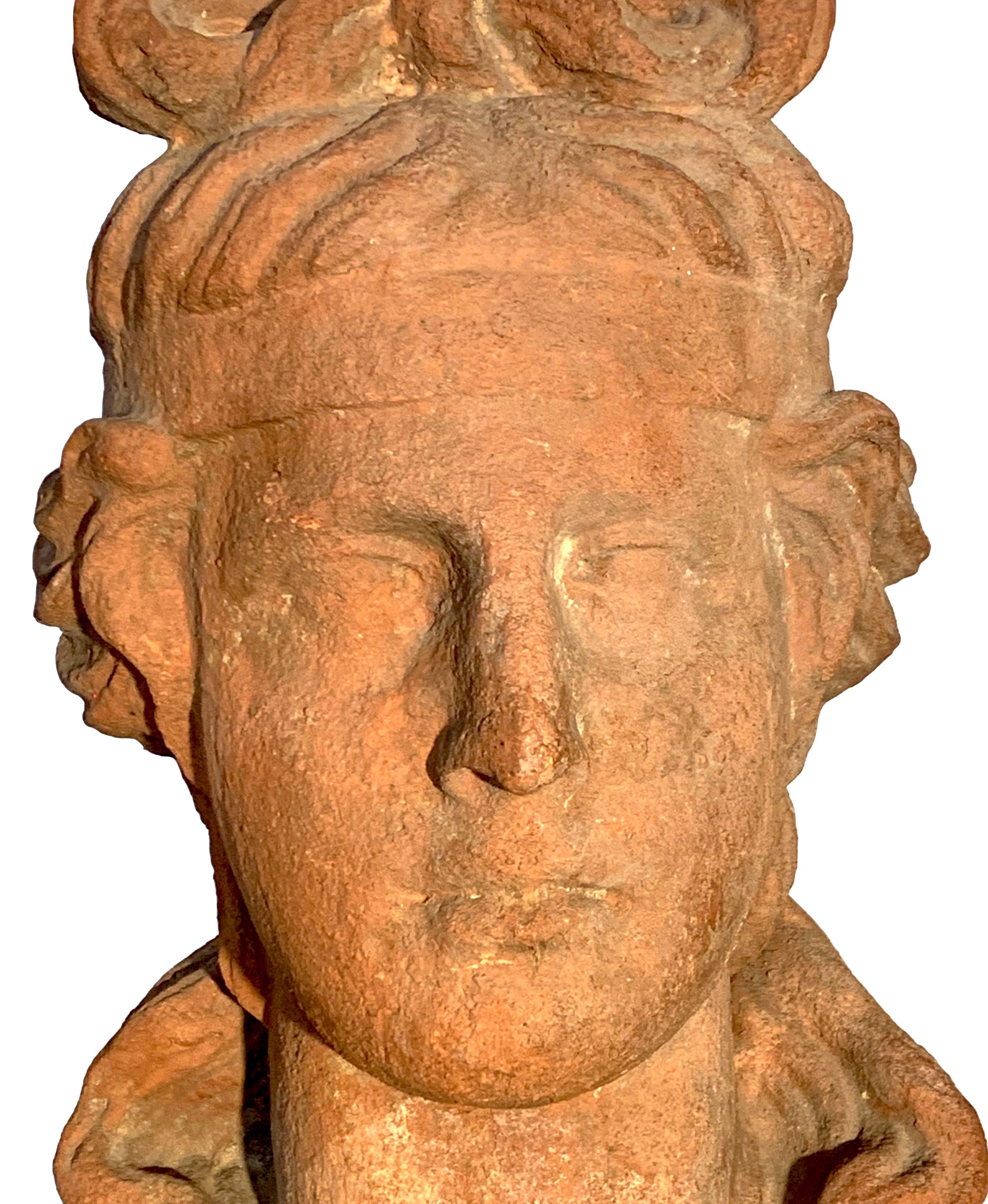 Antike Sphinx 1833 Felix Austin England Gargen Skulptur (Englisch) im Angebot