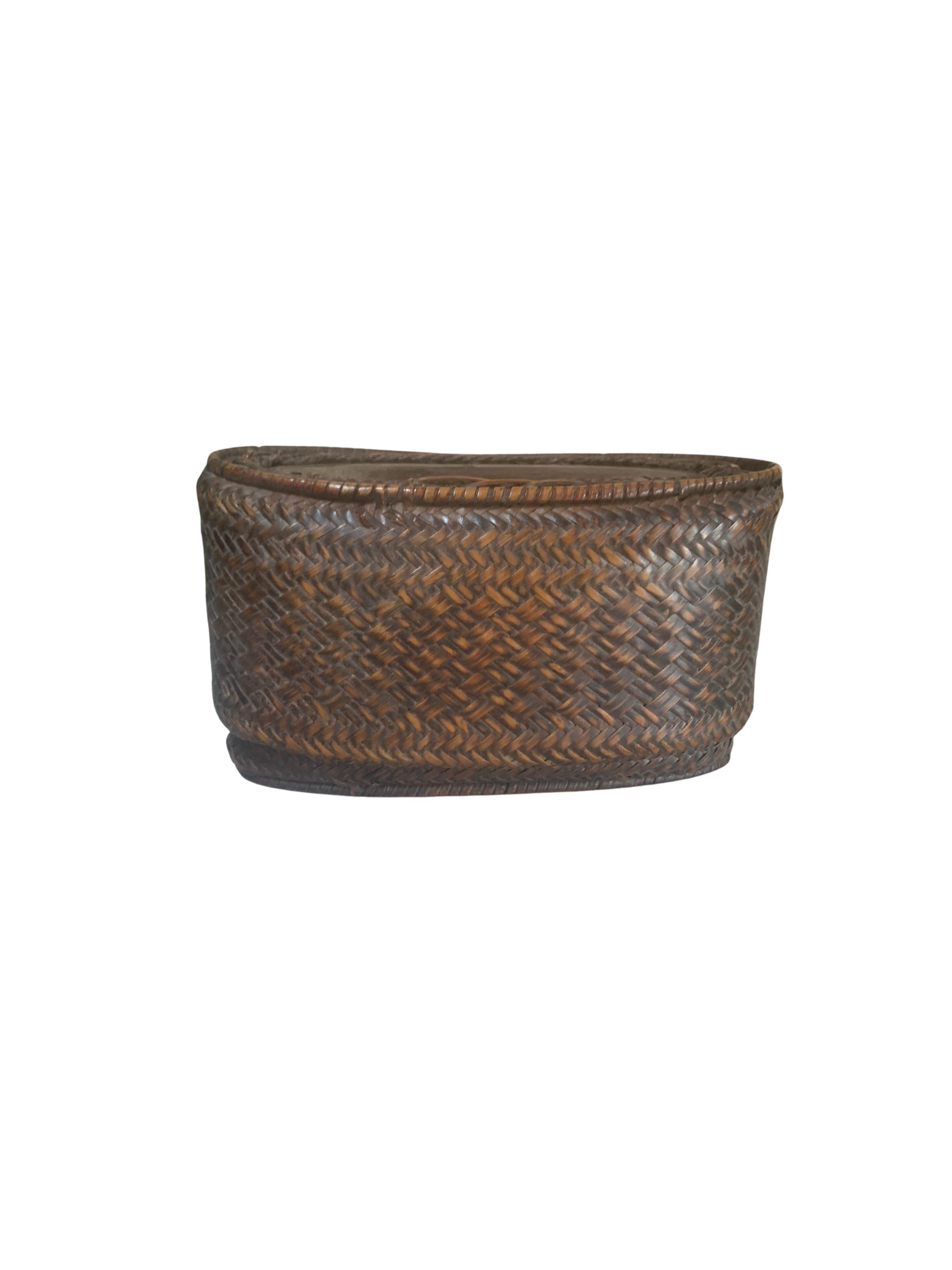 Other Antique Spice Basket from Akha Tribe of Northern Thailand c. 1920 For Sale