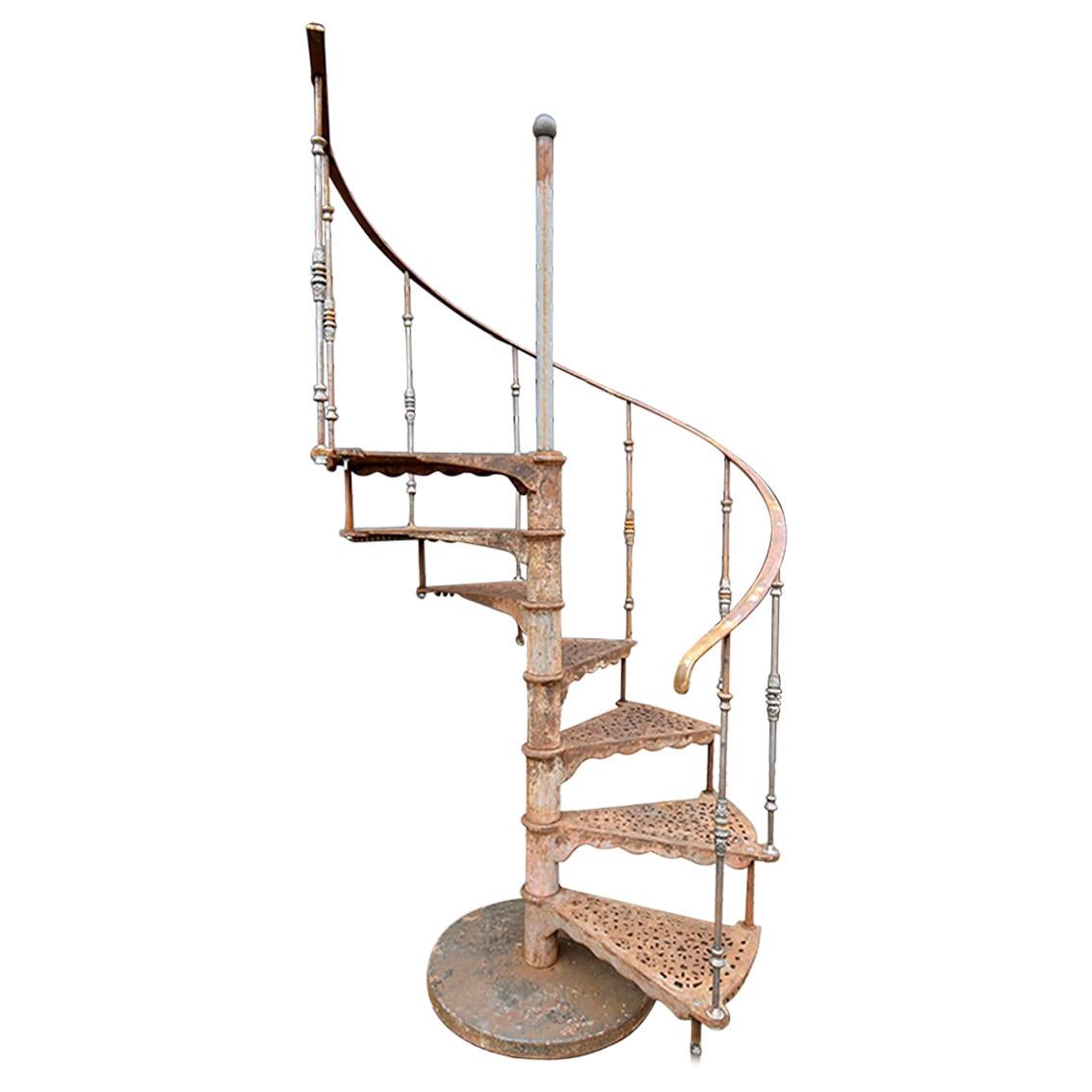 Antique Spiral Staircase, 19th Century