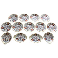 Antikes antikes Spode 'Imperial' 13teiliges Luncheon-Set im Chinoiserie-Stil, um 1823