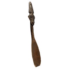 Antique spoon Lower Sepik Papua New Guinea Murik Lakes Ramu Maprik Oceanic Art