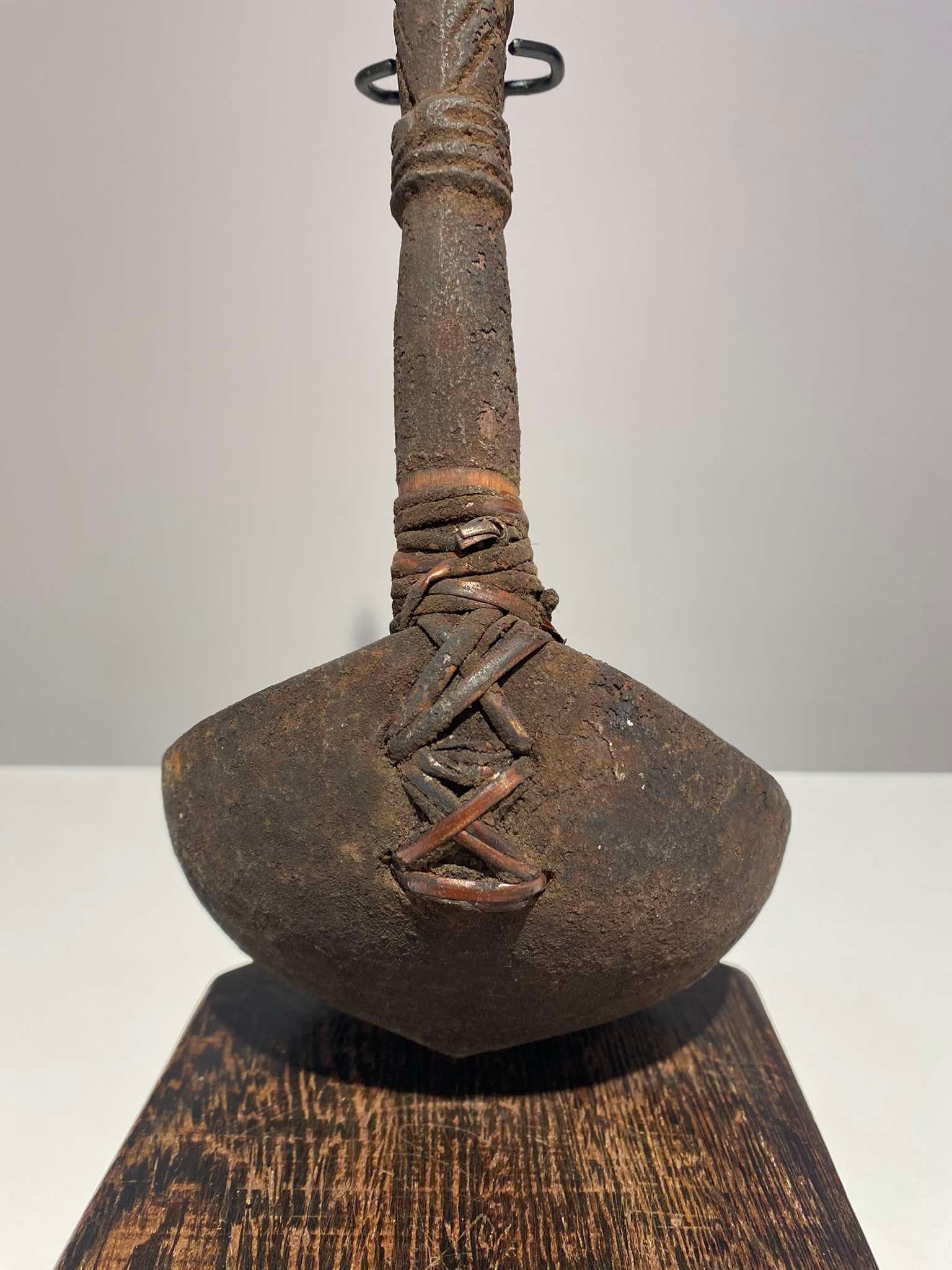 Antique spoon Lower Sepik Papua New Guinea Murik Lakes Ramu Oceanic art Ramu For Sale 1