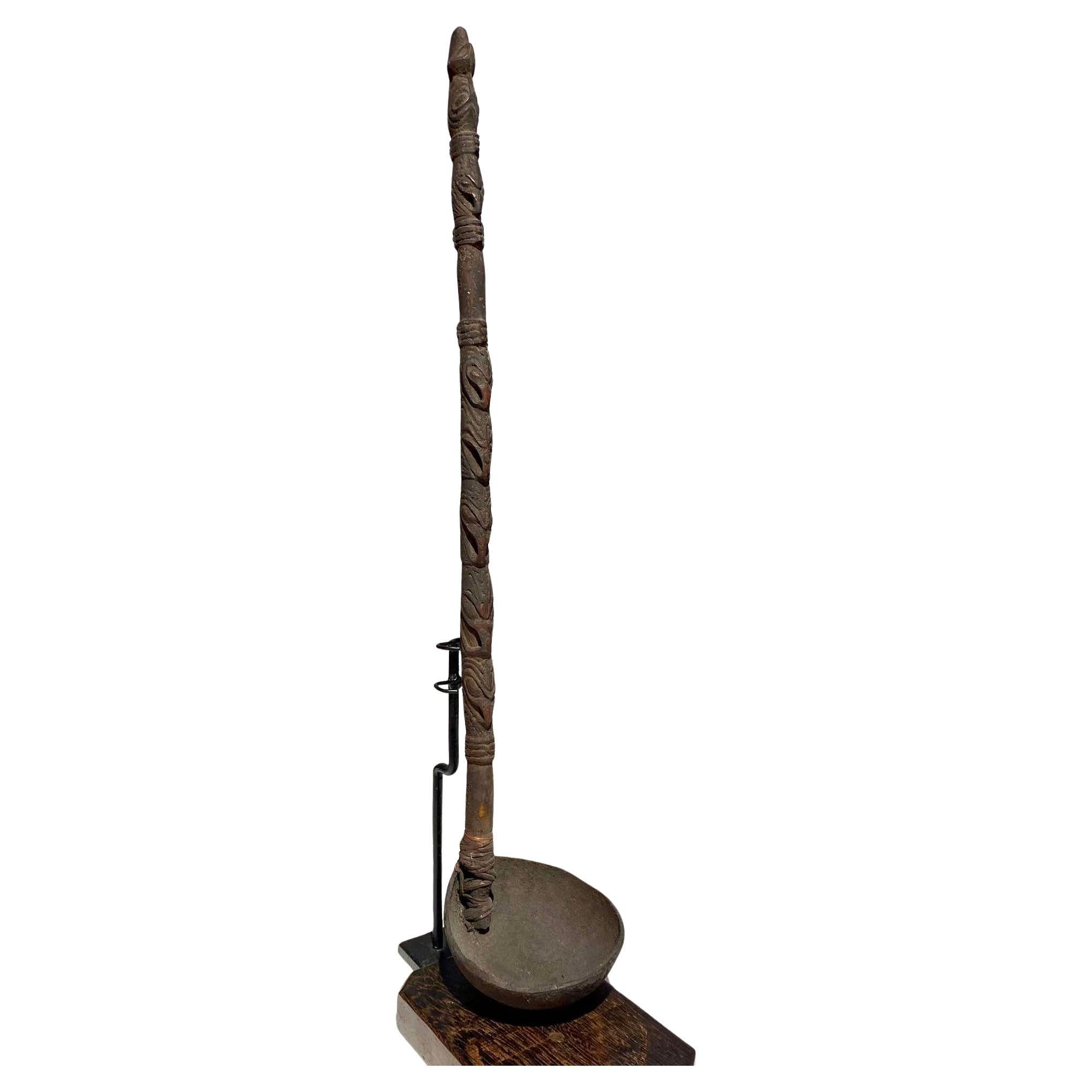 Ancienne cuillère basse Sepik Papouasie-Nouvelle-Guinée Murik lacs Ramu art océanique Ramu