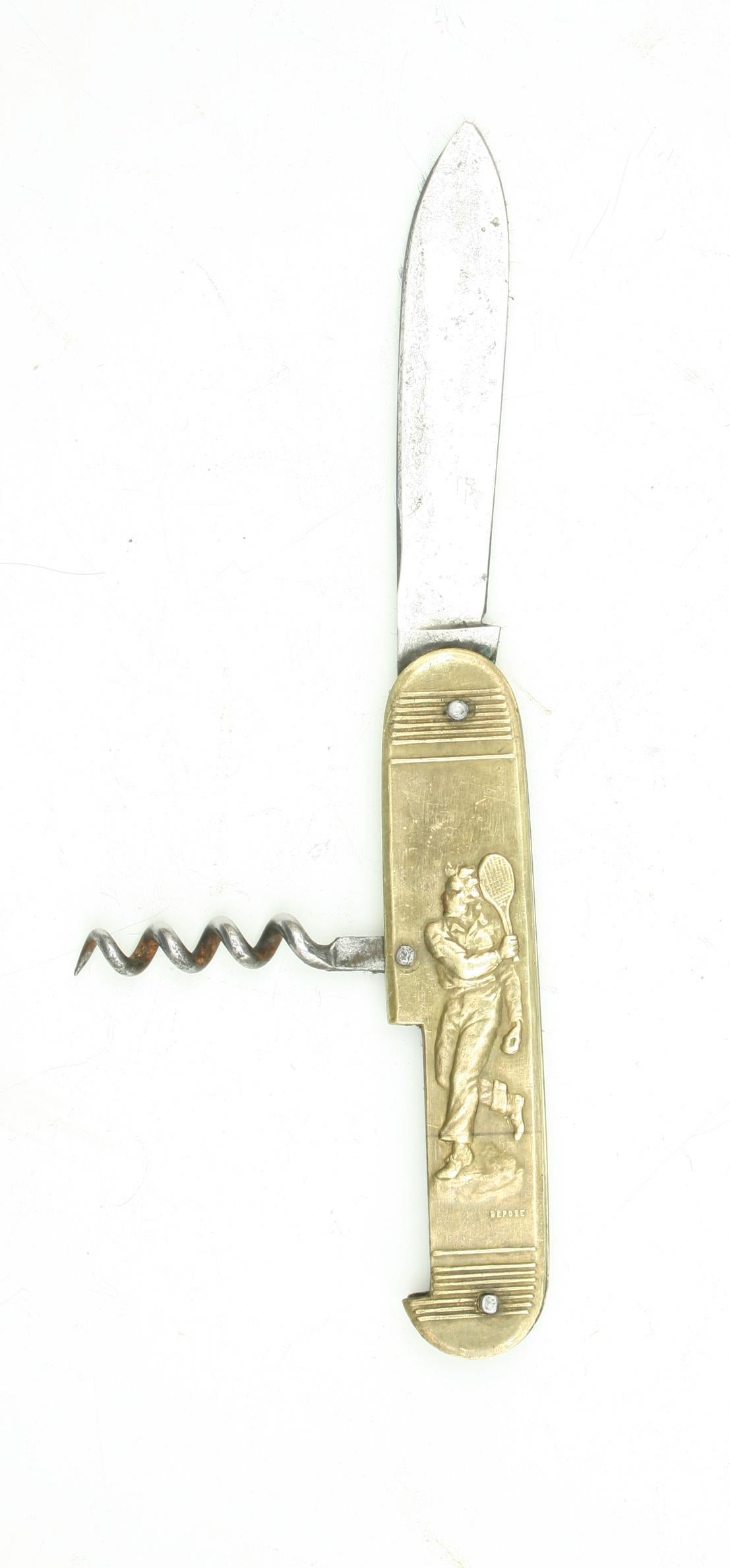brass knife blade