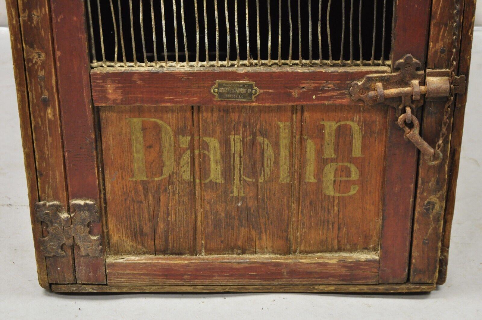 antique pet carrier