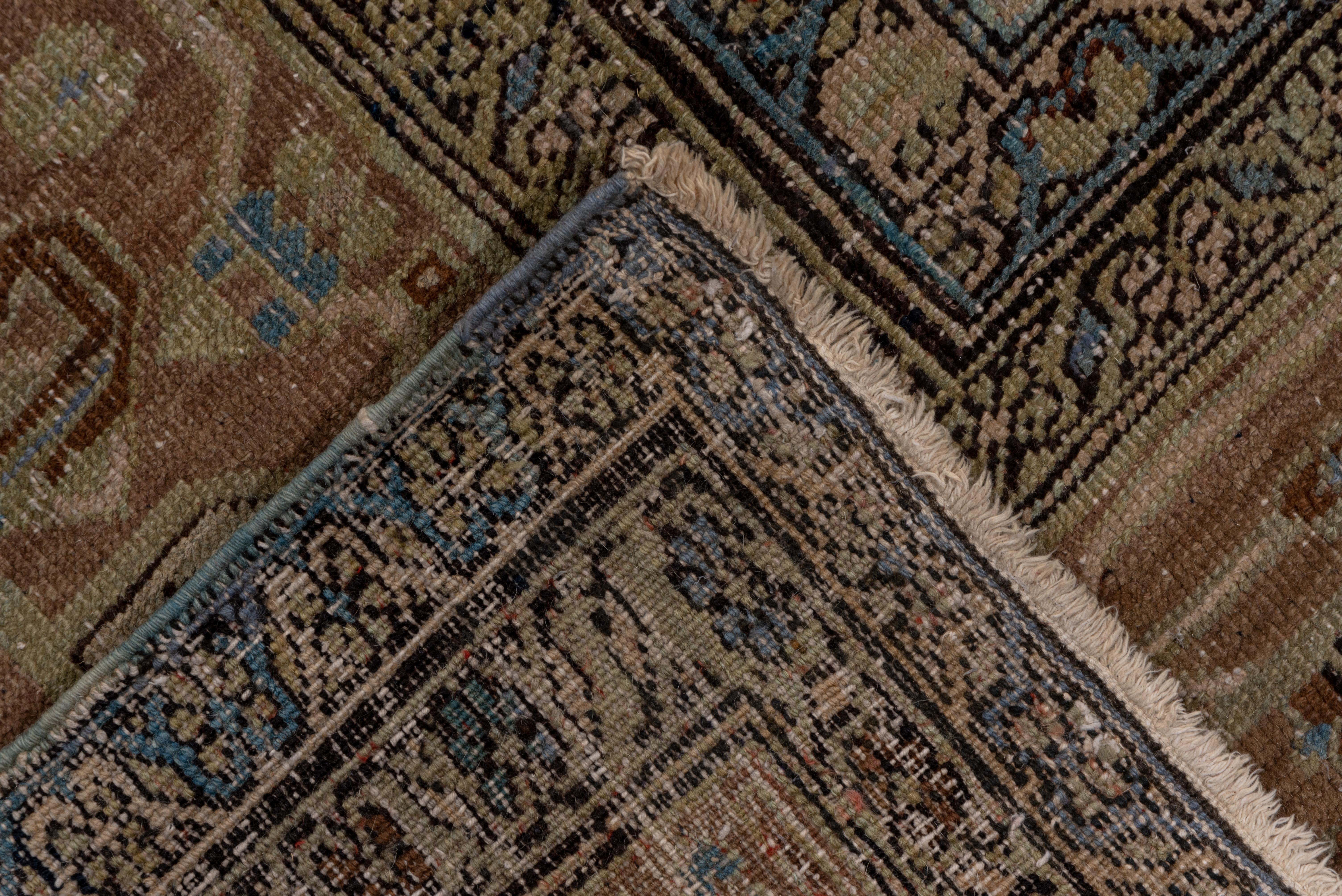 Early 20th Century Antique Square Heriz Carpet, Oversized, circa 1900s For Sale