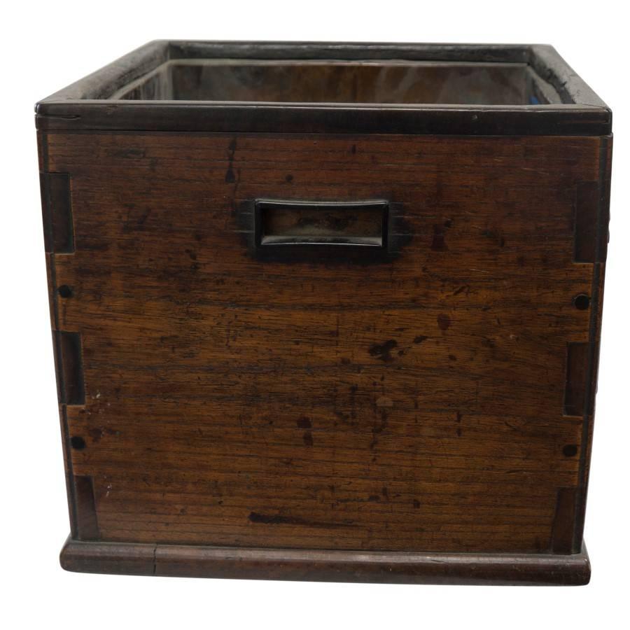 Chinese Antique Square Hibachi