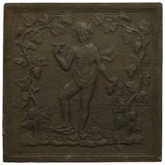 Antique Square Louis XVI Fireback