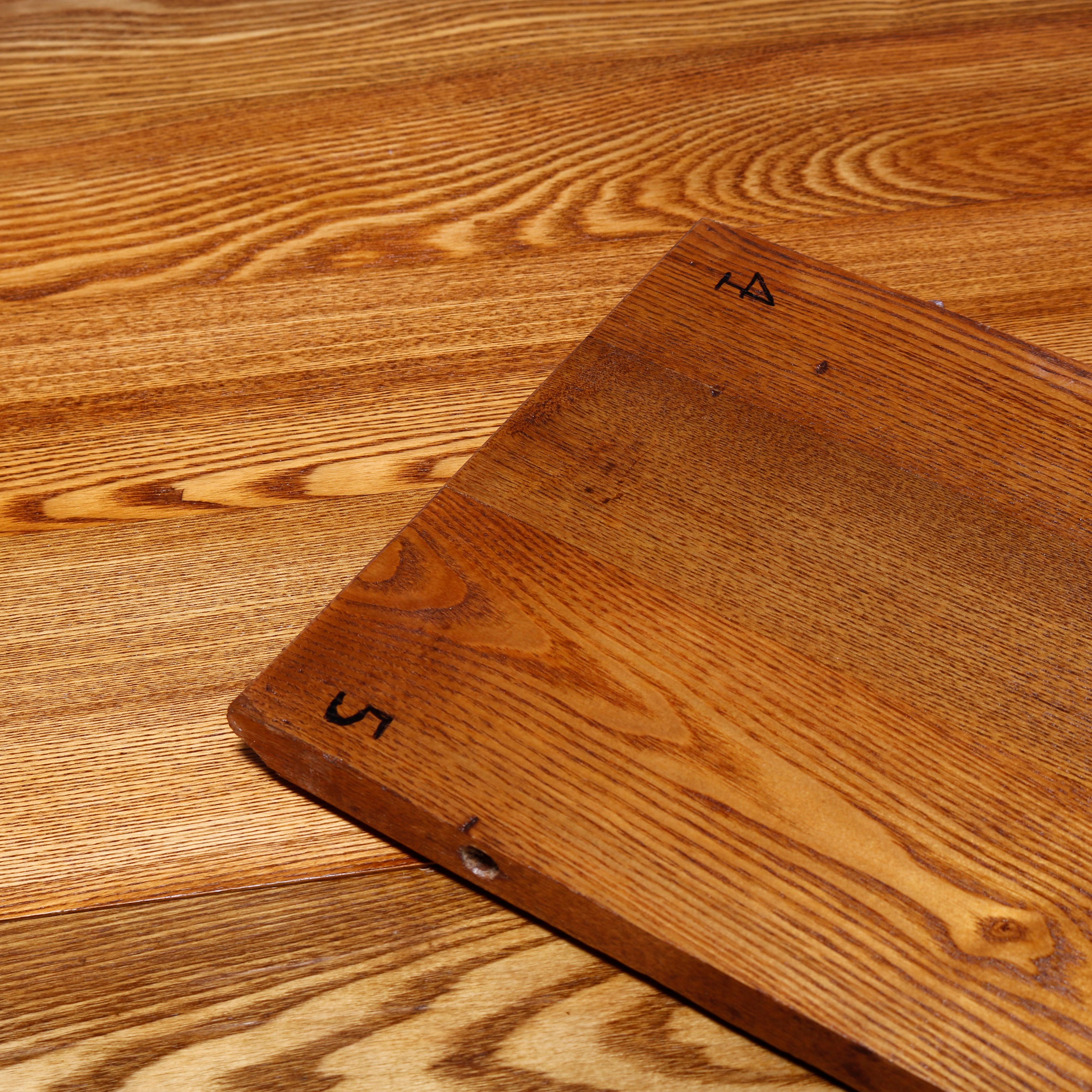 Antique Square Oak Extension Dining Table with Five Banquet Leaves, c1900 11