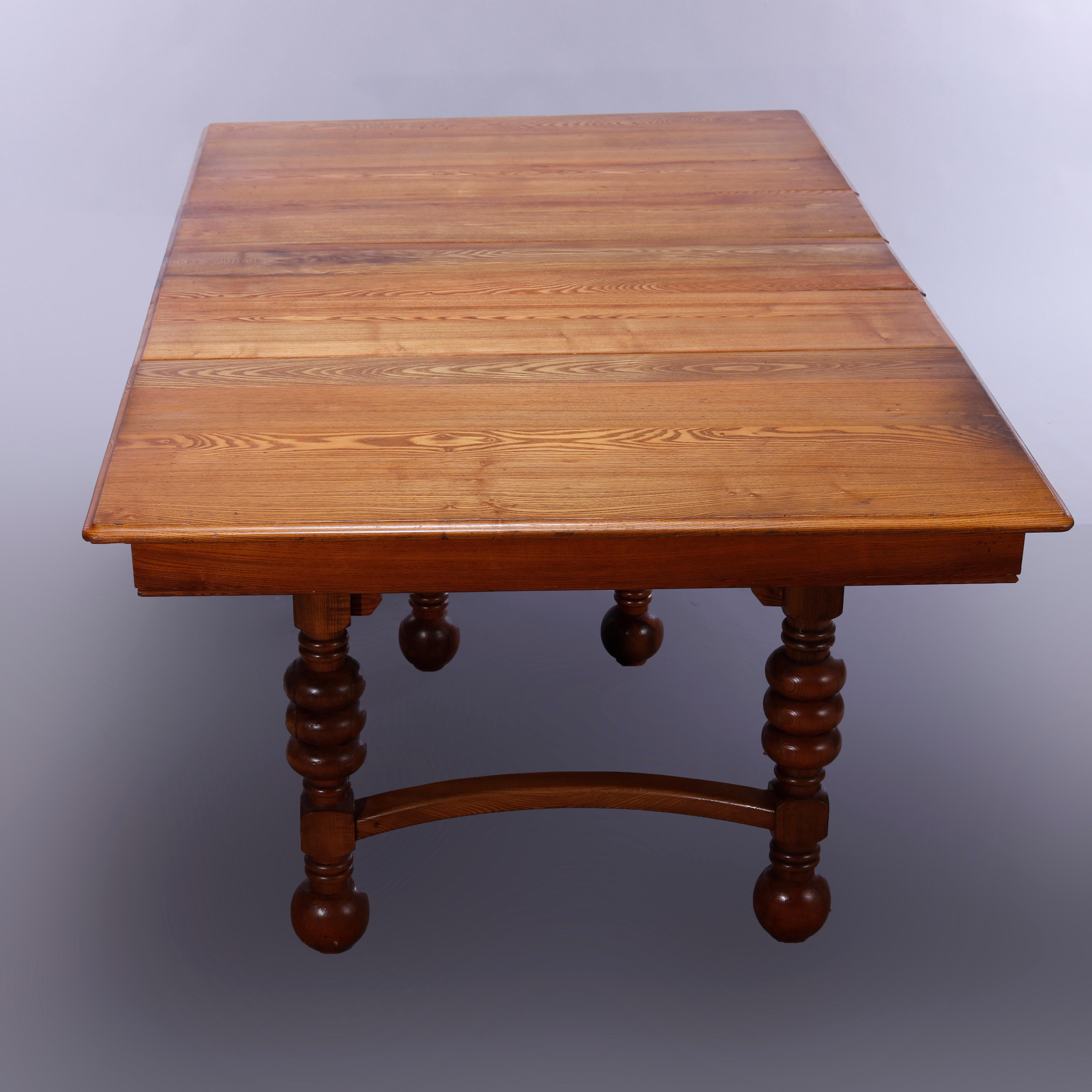 square antique table