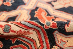 Antique Square Persian Serapi Rug