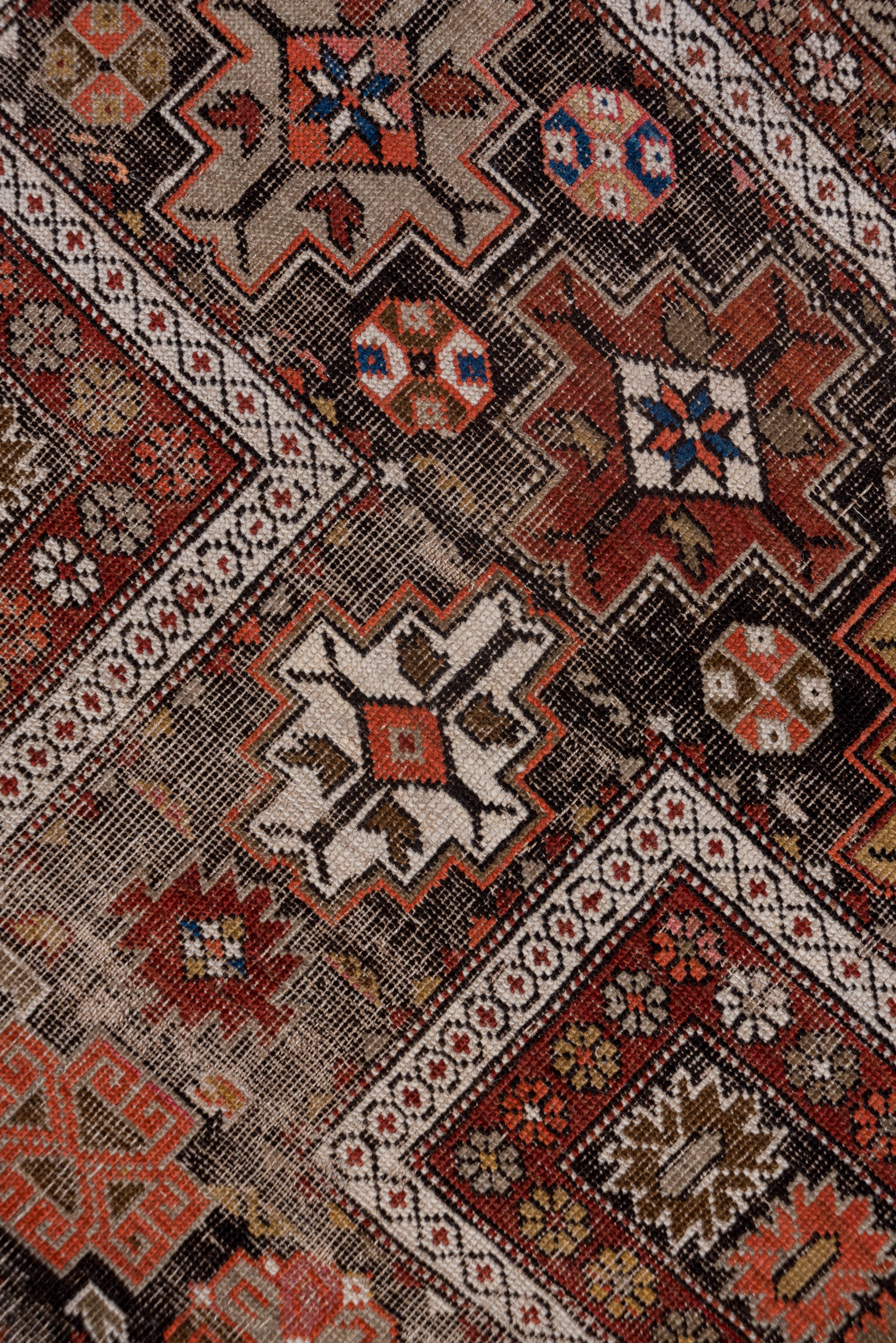 Early 20th Century Antique Square Shirvan Rug