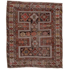 Antique Square Shirvan Rug