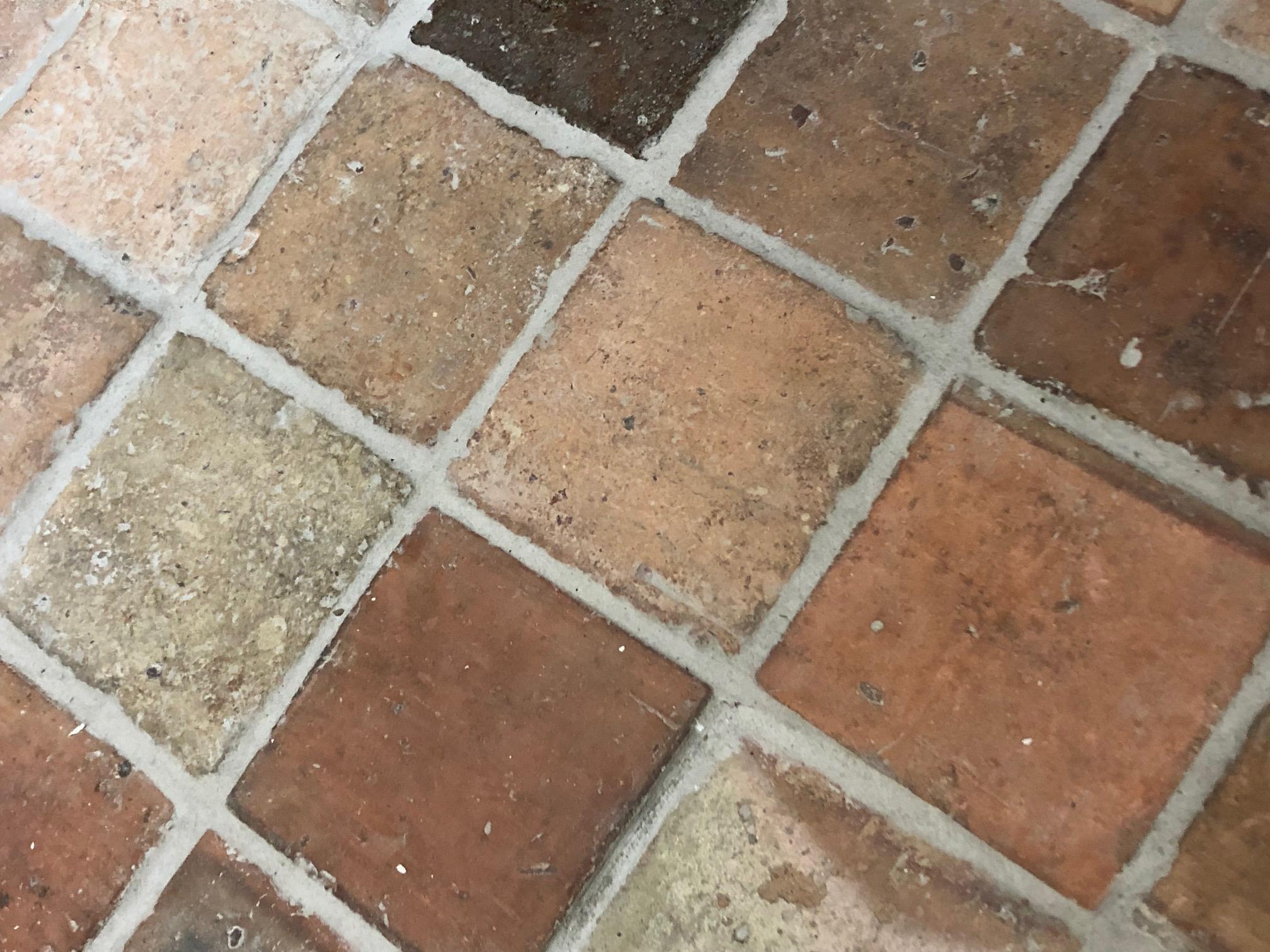 antique terracotta tiles