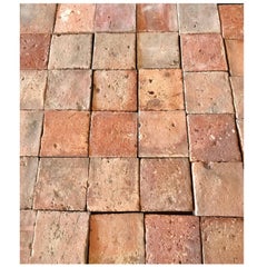 Antique Square Terracotta Tile Sample