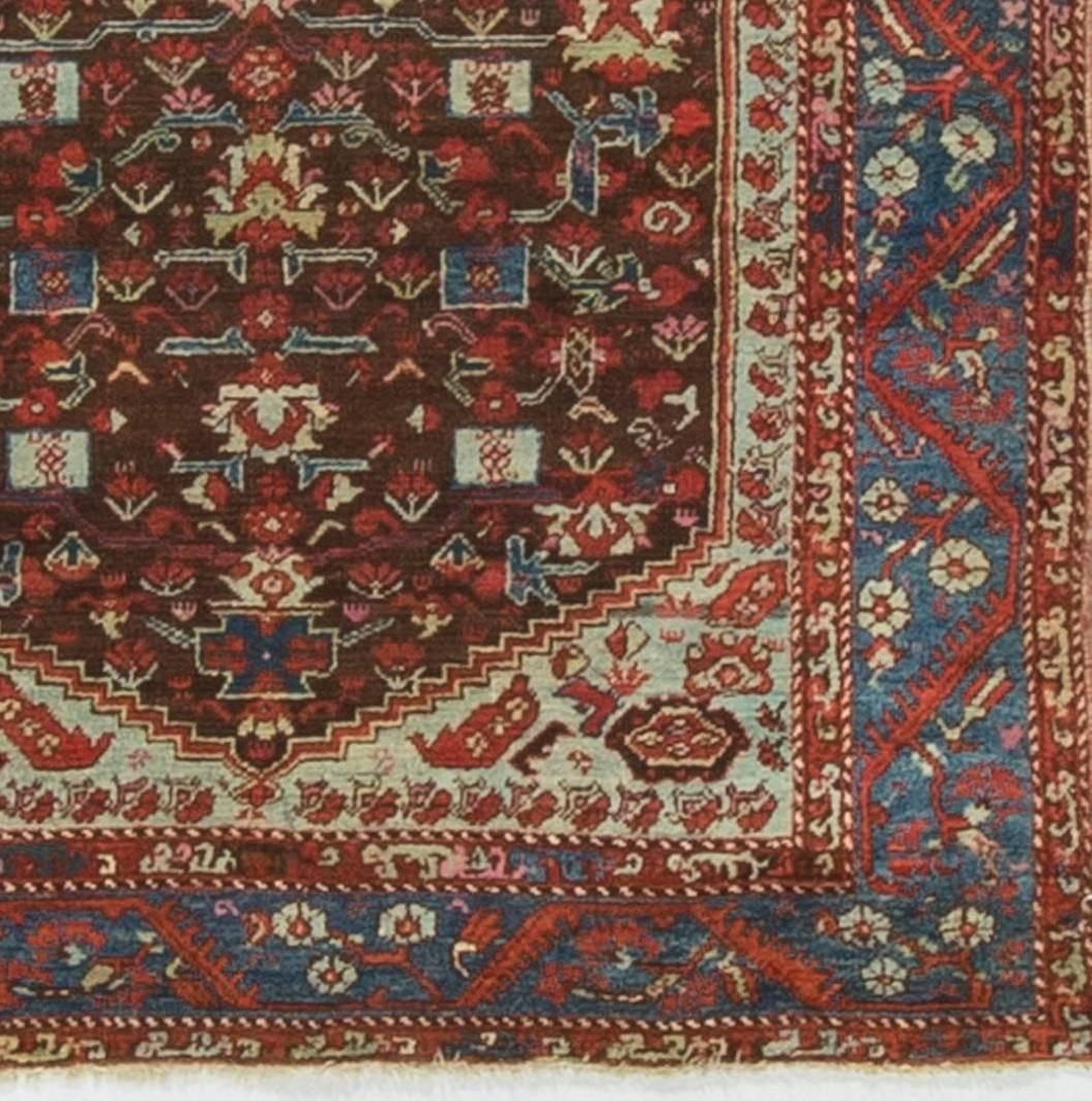 Alfombra Turca Kula Cuadrada Antigua, circa 1890 Turco en venta