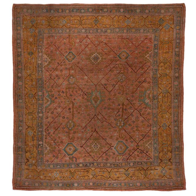 Early 20th Century Persian Mahal Rug For Sale at 1stDibs