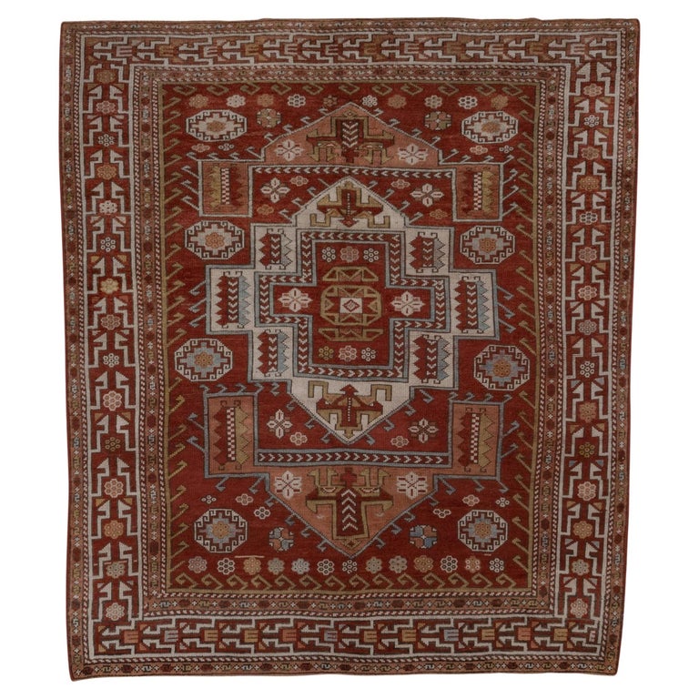 Antique Square Turkish Oushak Rug, circa 1900s For Sale at 1stDibs