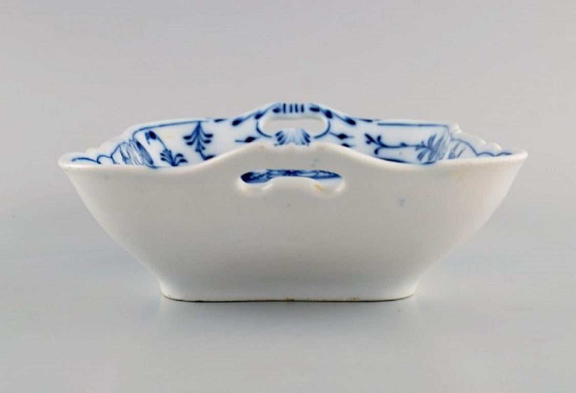 meissen blue onion platter