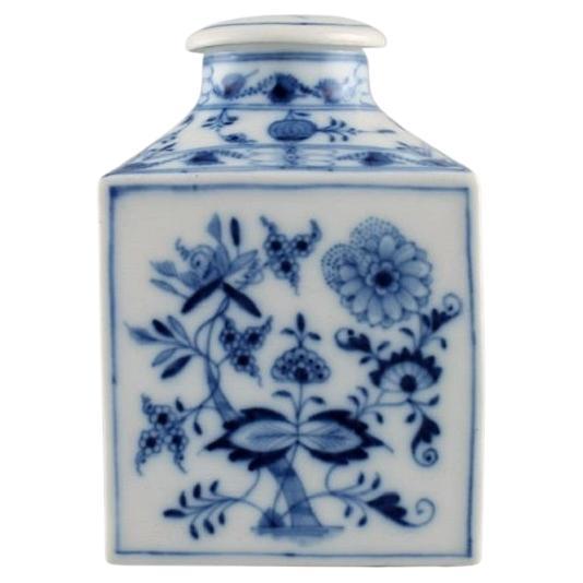 Chinese folk old porcelain ornaments porcelain jar Tea Caddy 