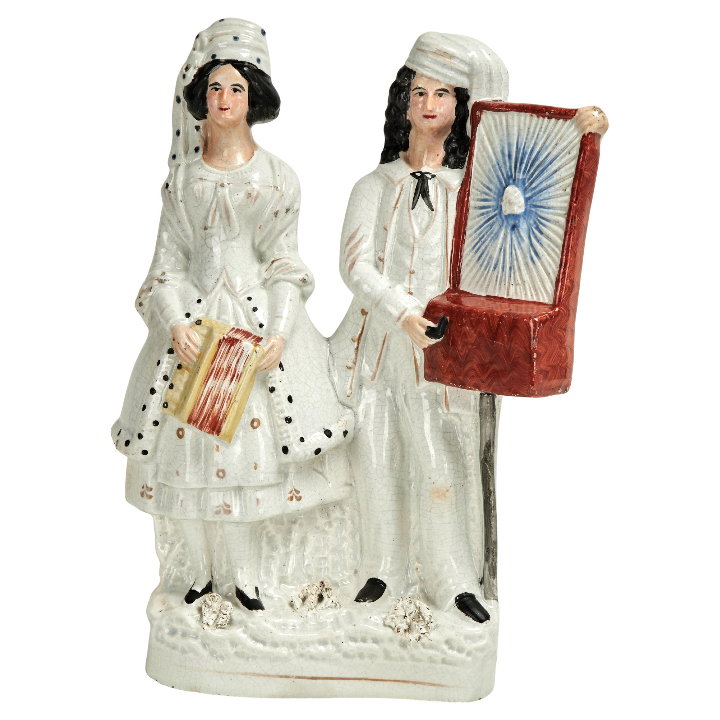 Antiche figure musicali doppie dello Staffordshire
