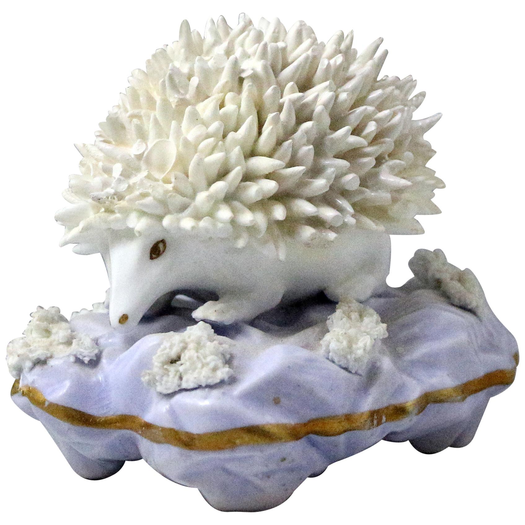 Antique Staffordshire Figure of a Hedgehog, Early 19th Century, England For Sale