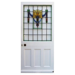 Antique Stained Glass Front Door