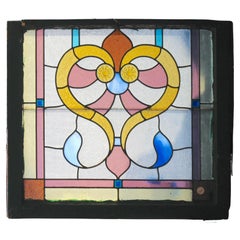 Vetrata antica 32" x 27"