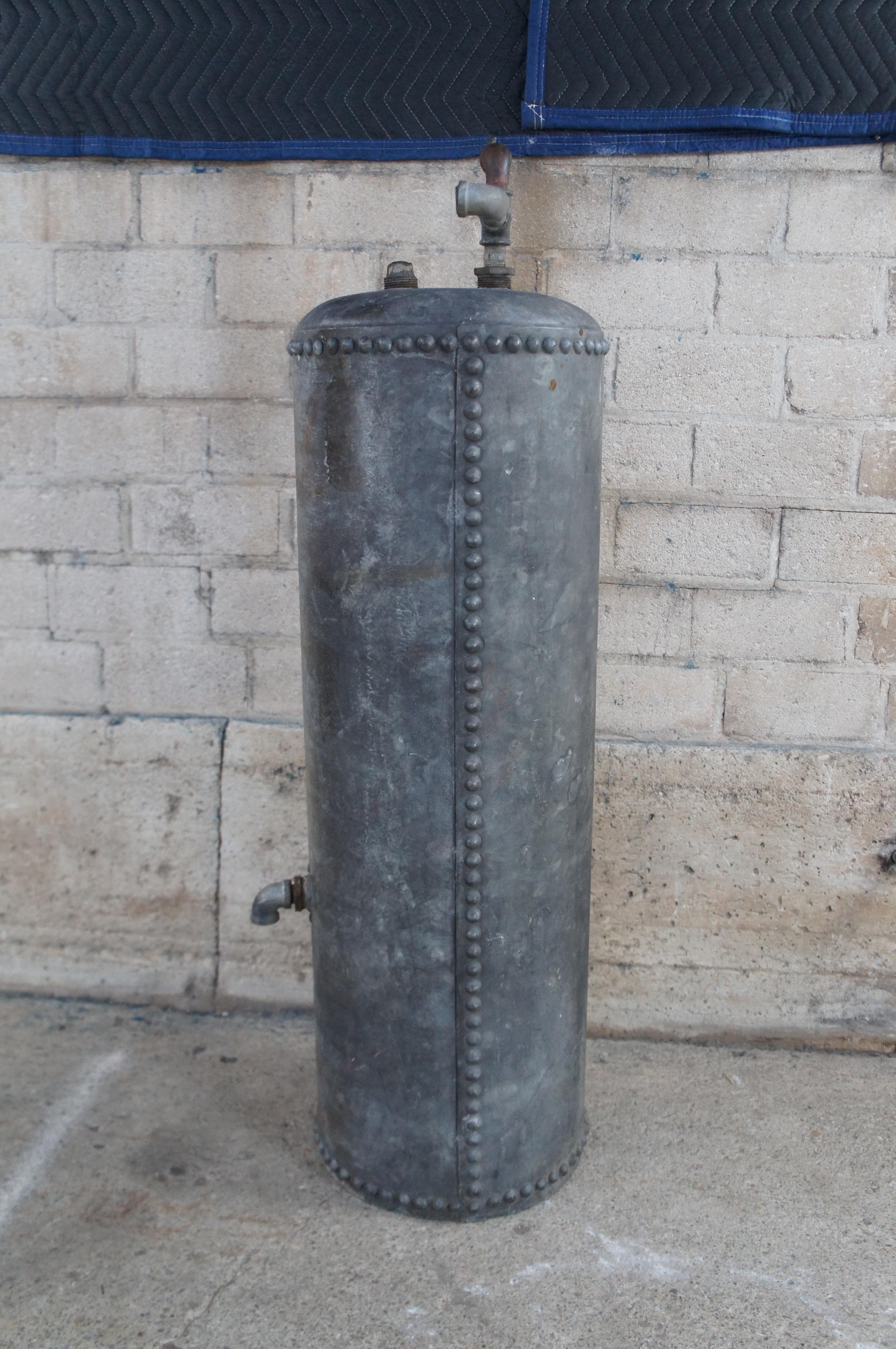 Antique Standard Industrial Copper Steam Water Heater Tank Dayton Ohio 43