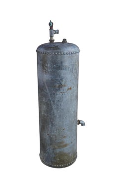 Antique Standard Industrial Copper Steam Water Heater Tank Dayton Ohio 43"