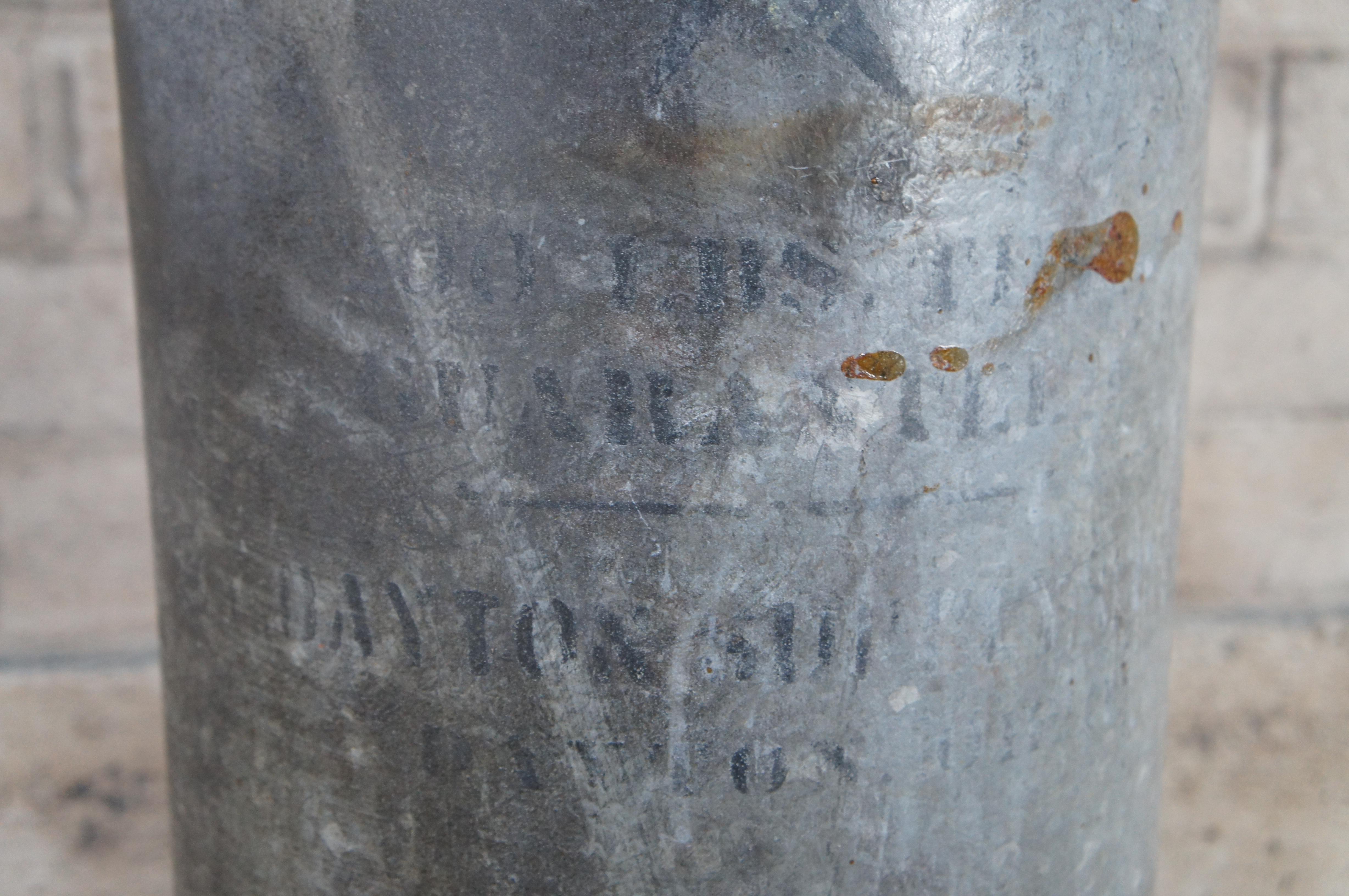 Antique Standard Industrial Copper Steam Water Heater Tank Dayton Ohio 43