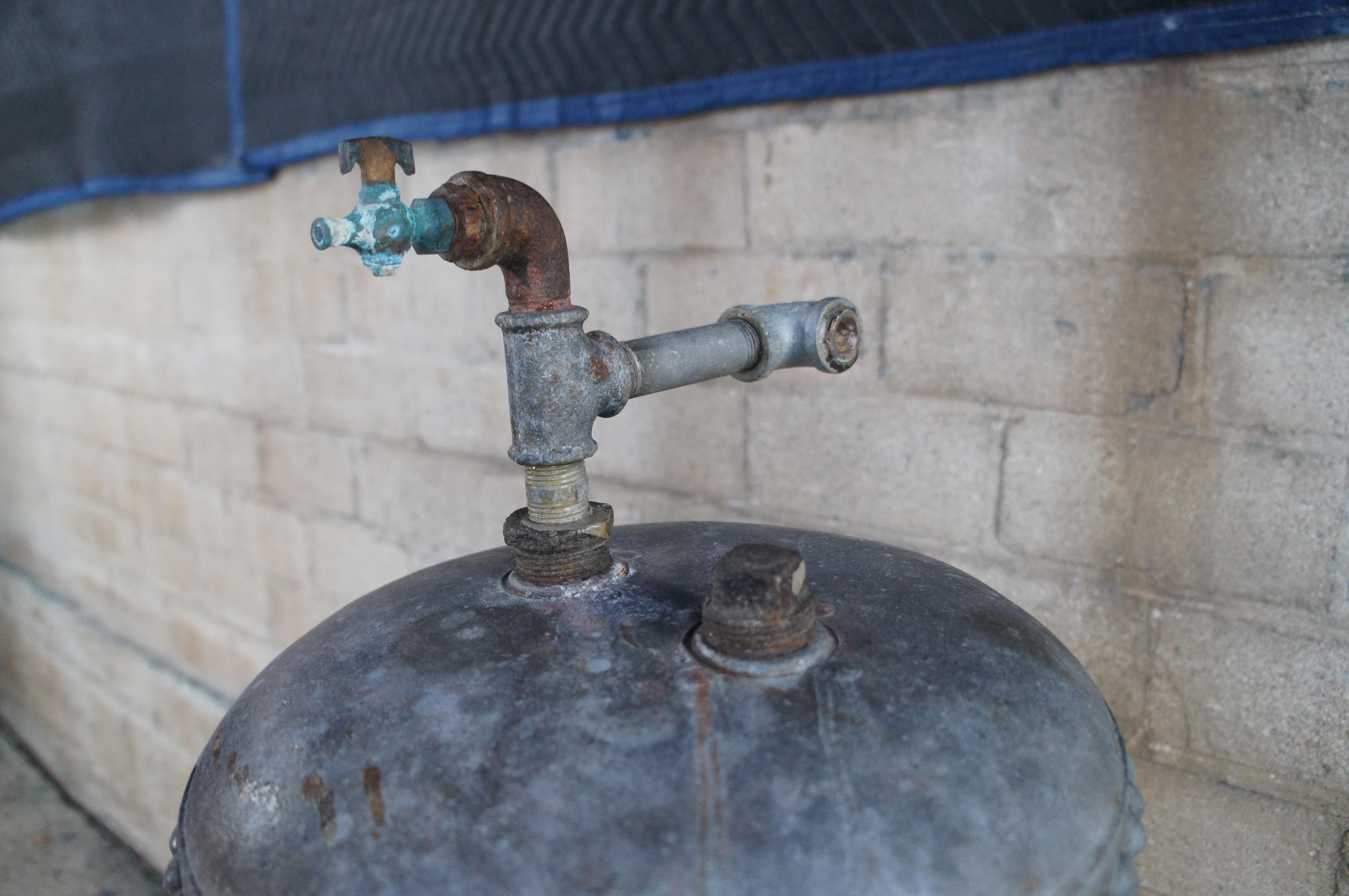 Antique Standard Industrial Copper Steam Water Heater Tank Dayton Ohio 43