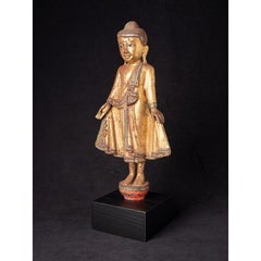 Antique Standing Mandalay Buddha from Burma