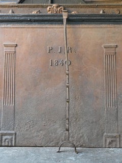 Antique Standing Spit Rack, 17th Century