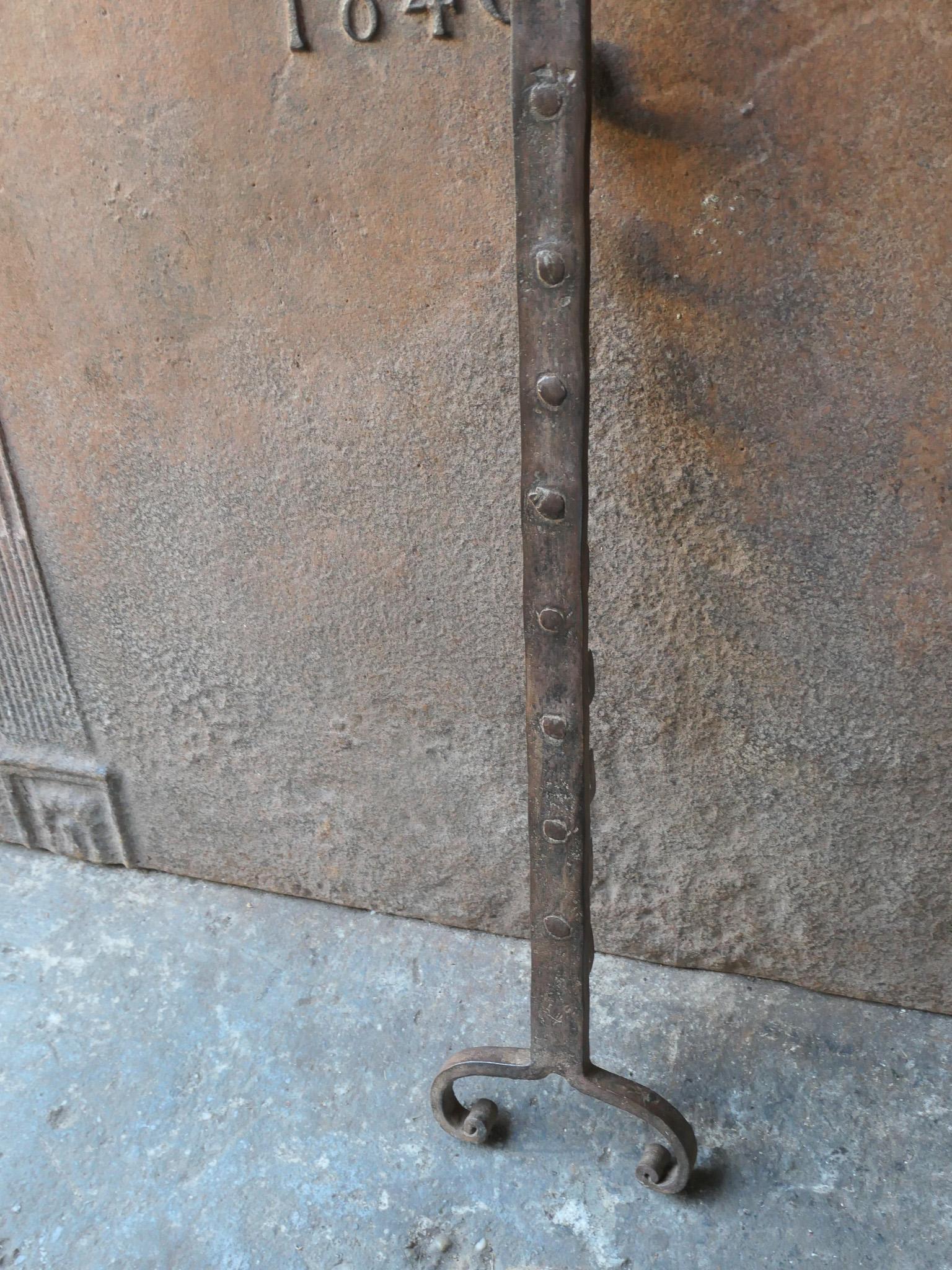 Antique Standing Spit Rack, 19th-20th Century For Sale 3