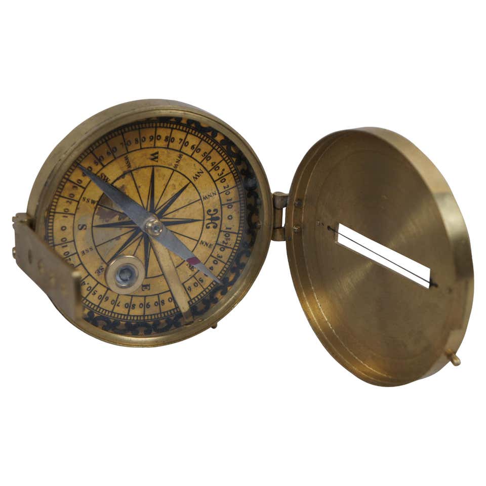 1916s Pocket Magnetic Compass for the Raf Officers Antique Surveyor ...