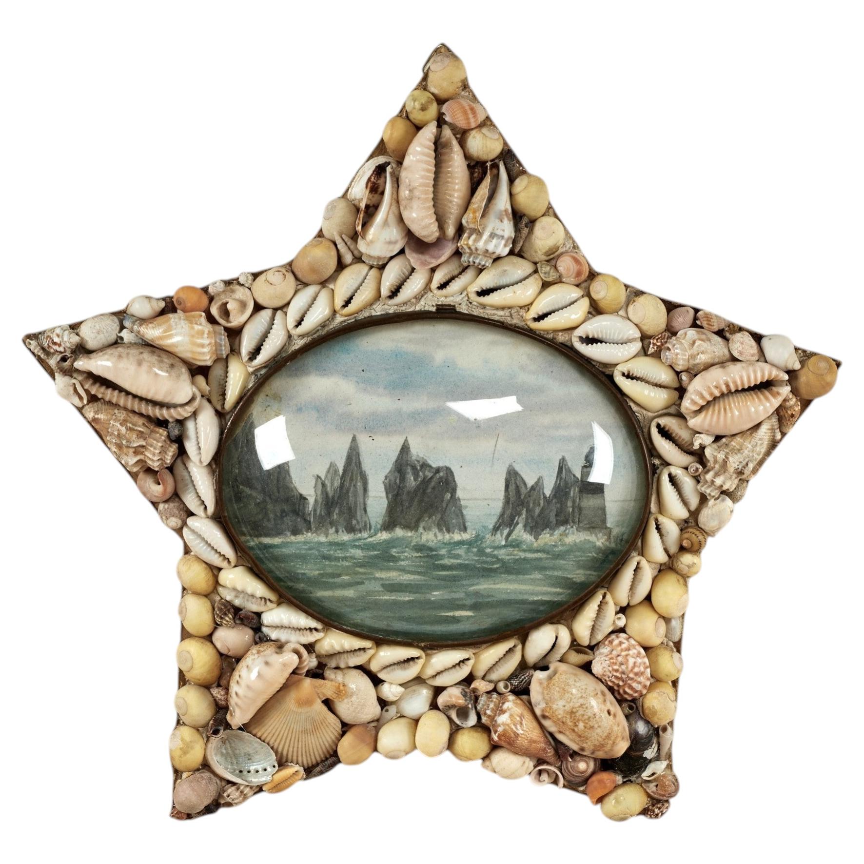 Antique Star Form Sailors Valentine