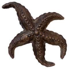 Sculpture ancienne d'étoile de mer