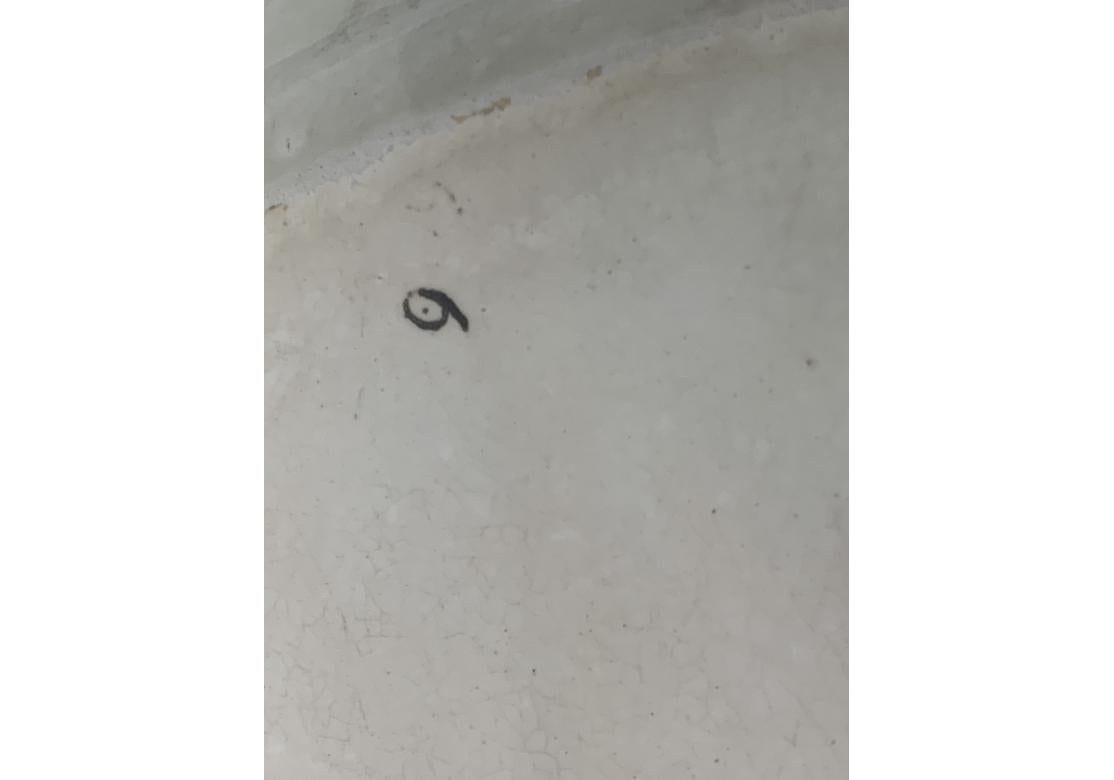 Antique plat Statfordshire avec guerriers de temple en vente 4