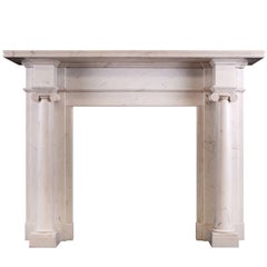 Antique Statuary Fireplace in the Georgian Style