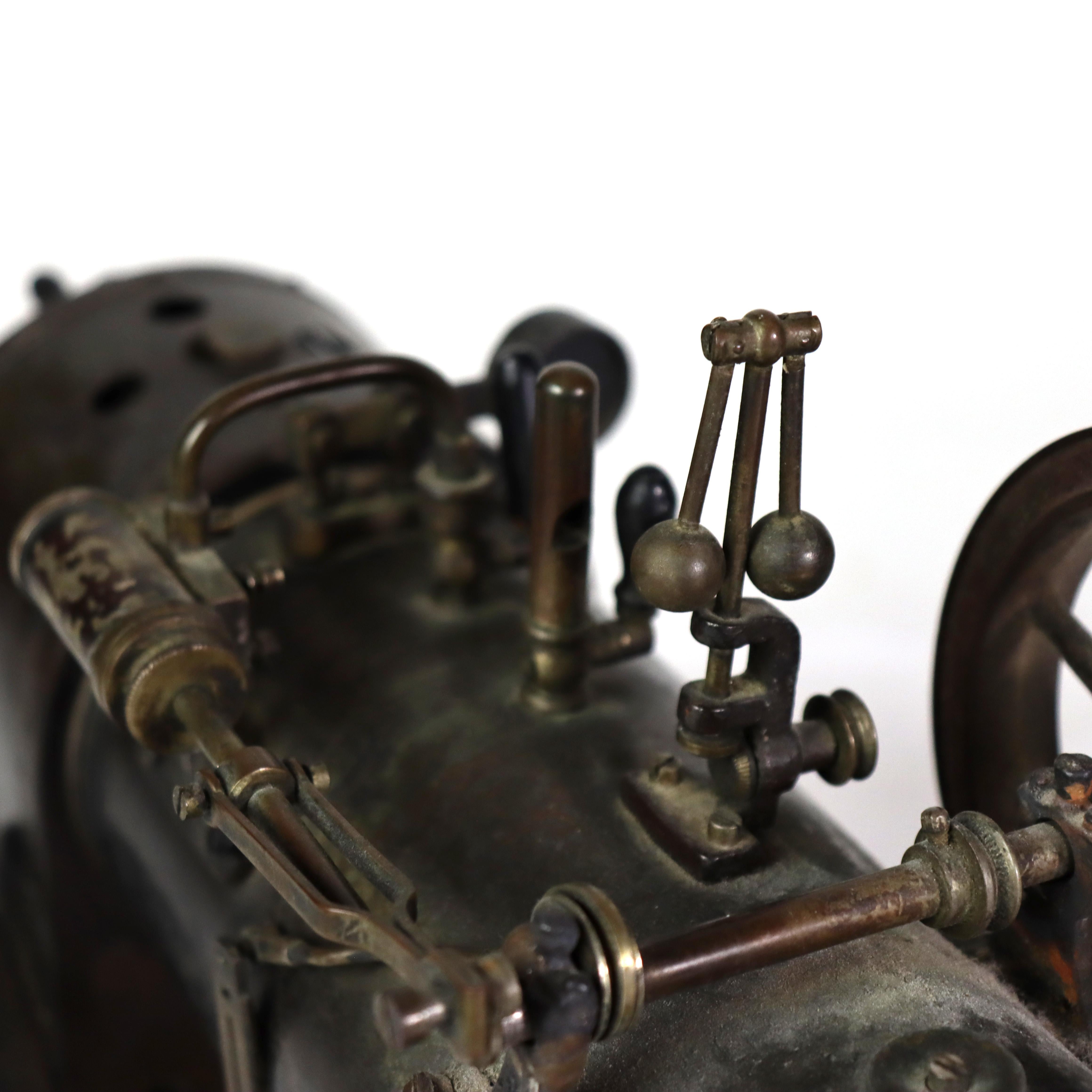 Antique Steam Engine Tractor Patent Model Salesman Sample C1910 at 1stDibs