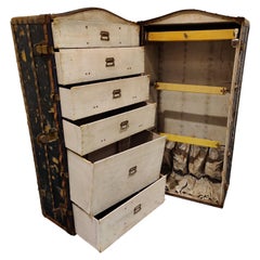 Antique Steamer Trunk by Innovation, 1930s